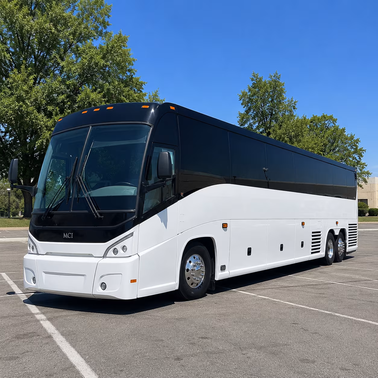 charter bus rentals for eden prairie business park campuses