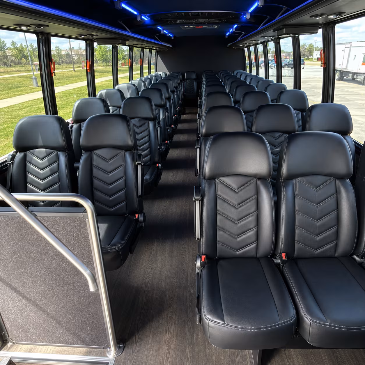 eden prairie airport transportation onboard seating