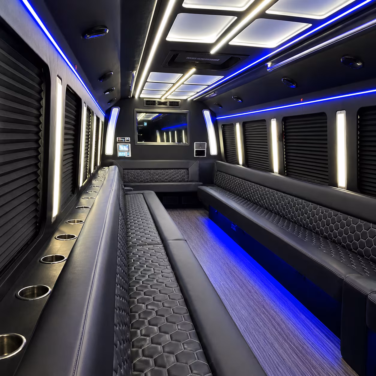 eden prairie party bus inside