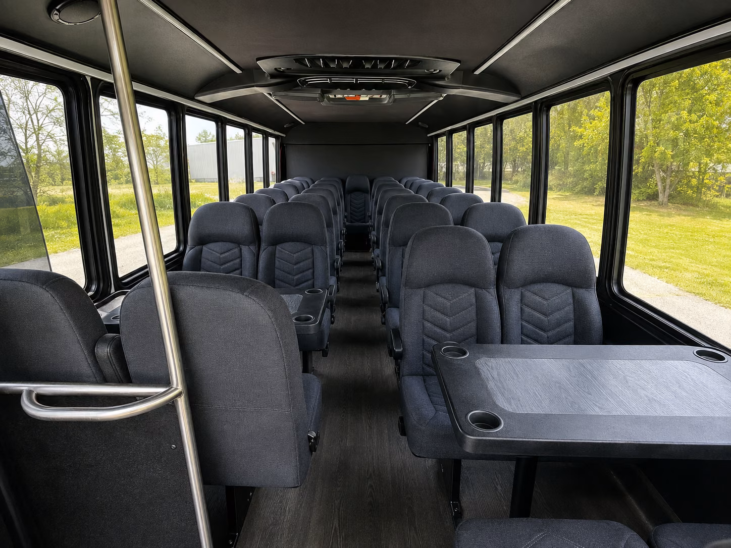eden prairie wedding transportation onboard seating